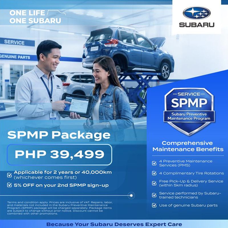 Subaru Preventive Maintenance Program