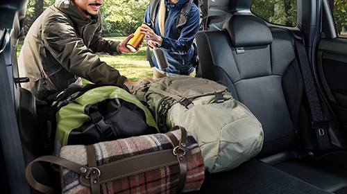 60/40-split Folding Rear Seats