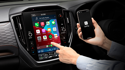 Wireless Apple CarPlay<sup>1</sup><br>and Android Auto<sup>1</sup>